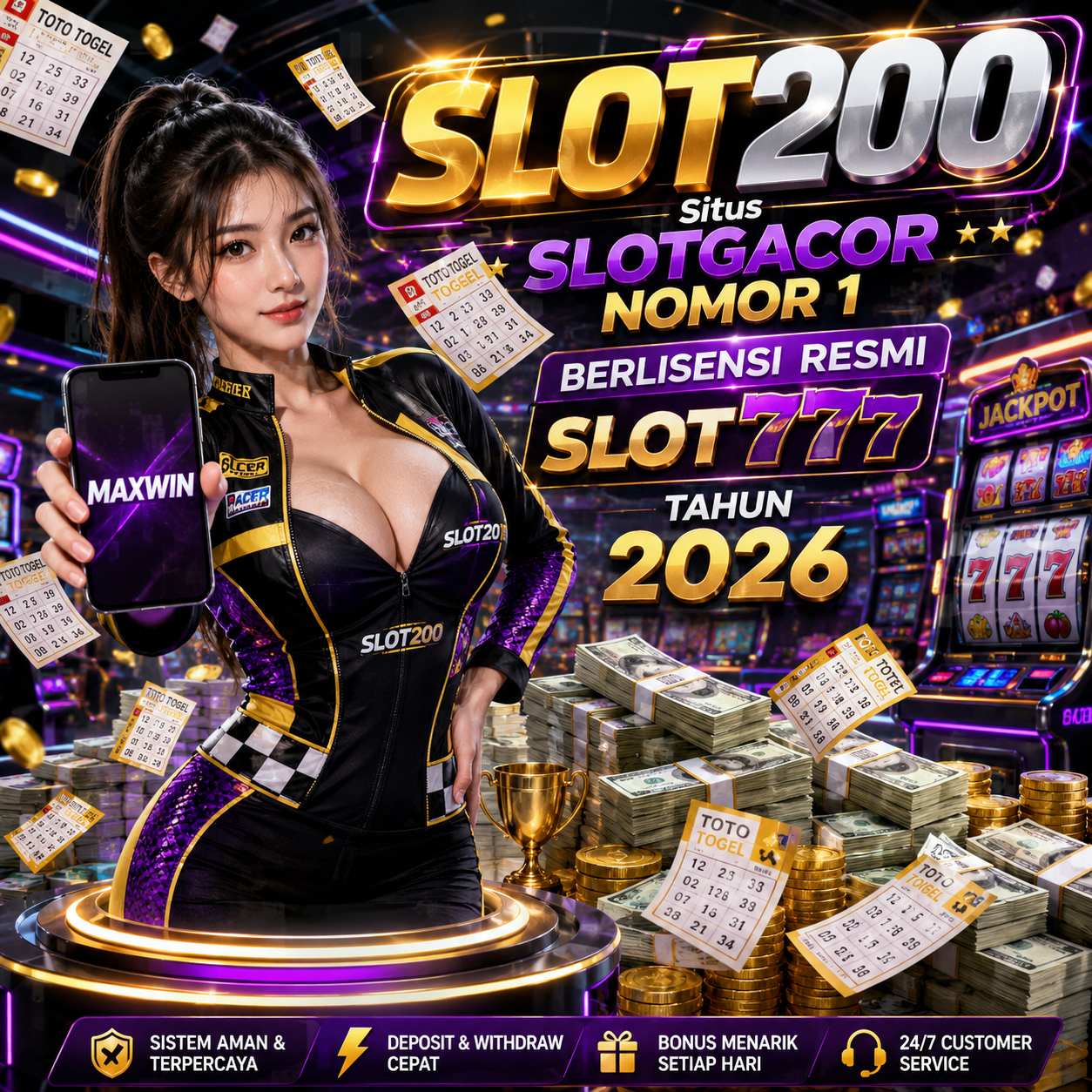 SLOT200 Situs SLOTGACOR Nomor 1 Berlisensi Resmi Slot777 Tahun 2026